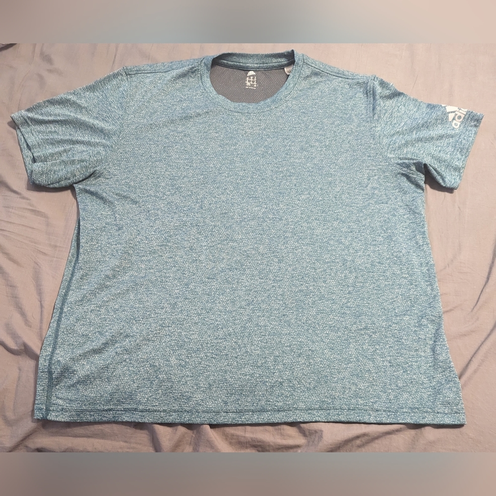 Adidas climate Sage green short sleeve shirt Sz: XL